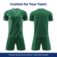 Camiseta de Fútbol Sublimada Personalizada de Malla de Poliéster con Logotipo, Nombre y Número del Equipo, Camiseta de Fútbol OEM al por Mayor