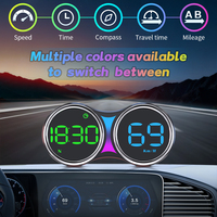 2026 New Two Gauge USB Plug and Play Car GPS Speedometer HUD G27 dengan Garansi 1 Tahun