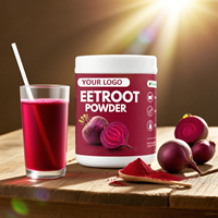 Jus de betterave rouge en poudre de marque privée avec 150g par bouteille