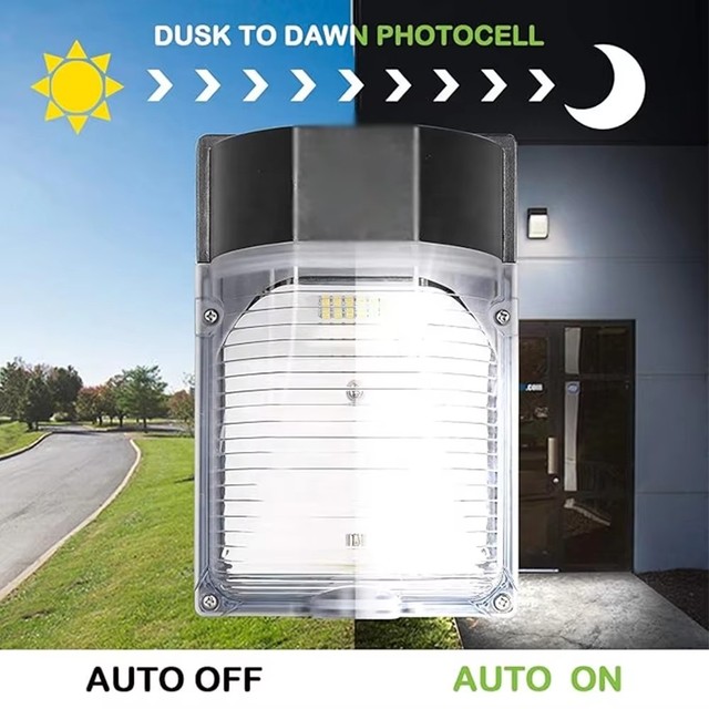 20W LED Wall Pack Light IP65 AC 100-277V 2000lm Waterproof Outdoor Wall Lamp