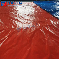 Pe bâche en plastique bâche rouleaux imperméables pe bâche bâche en polyéthylène bâche