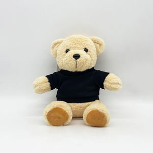 Logo personalizzato orsacchiotto con logo giocattoli di peluche sublimati peluche con peluche peluche peluche animali morbidi giocattoli regalo per bambini - Product Image 5