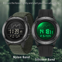 Montre numérique pour étudiants SANDA 2198, étanche, multifonctionnelle, pour le sport, avec alarme, montre d'entraînement