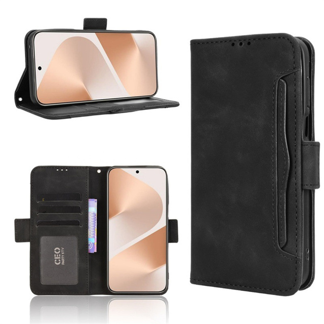 Lichicase Flip Leather Mobile Phone Cover for Honor X6C X8C X70i X5B X5B Plus 2 in 1 Wallet Magnetic Case