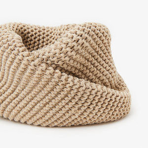 Ensemble <span class=keywords><strong>bonnet</strong></span> <span class=keywords><strong>et</strong></span> écharpe en tricot pour enfants d'hiver 100% Acrylique Toddler Knitted Pompom Warm Hats - Product Image 3
