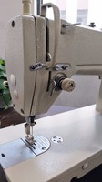 Machine à coudre industrielle électronique haute vitesse HK-6150, nouvelle génération, point noué, économe en énergie, plateforme plate, idéale pour l'habillement.