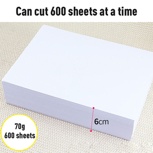 Zequan A3 <span class=keywords><strong>A4</strong></span> nhiệm vụ nặng nề giấy máy cắt tự động A3 <span class=keywords><strong>A4</strong></span> Máy tính để bàn điện Giấy cắt cắt dày giấy máy cắt - Product Image 5