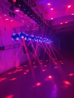 Système de boule disco à LED, lumière matricielle à LED, lumières cinétiques à LED, lumières de rideau à LED avec contrôle de pixels DMX