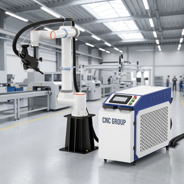 Professional Welding Automation Robot - Intelligent Laser Cobot for Flexible Manufacturing Applications