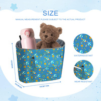 Sac de panier de vélo et de scooter à cadre avant durable imperméable pour enfants sac de guidon de vélo en tissu pour garçons filles