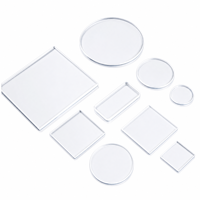 Plaque de verre de quartz de silice fondue de haute pureté 99,99 % personnalisée, perçage CNC de précision, disque de quartz transparent poli