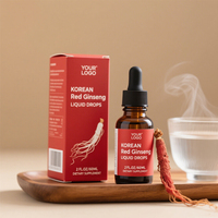 Extrait liquide de ginseng rouge coréen et asiatique en marque blanche – Gouttes de ginseng rouge coréen pour le soutien énergétique