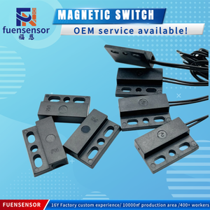 Magnetic Contact <b>Switch</b> for Glass Door Alarm Surface Mount Reed Sensor - Product Image 1
