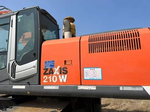 Excavatrice sur pneus Hitachi ZX210W-3, engin de construction ZX210W ZX210W-5 ZX150W ZX160W ZX100WD - Product Image 6