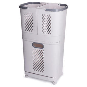 Creative <b>Baskets</b> <b>Bathroom</b> Plastic Organizer Storage Holders & Racks Rolling Laundry Storage <b>Basket</b> <b>for</b> Household - Product Image 1