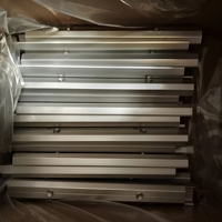 Konektor Rel Surya Aluminium Grosir, Kit Penyambung Rel Surya Pemasangan Samping untuk Struktur Rak Pemasangan PV