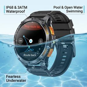 <span class=keywords><strong>Montre</strong></span> connectée personnalisable avec logo, prise en charge OEM/ODM, écran AMOLED 1,43 pouces, batterie 530 mAh, certifiée CE, RoHS, FCC - Product Image 2