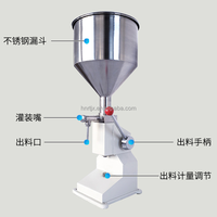Machine de remplissage manuelle Offres Spéciales bouteille de lotion remplisseur cosmétique shampooing crème miel Piston pâte détergent liquide Machine de remplissage