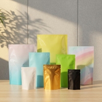 Sacs personnalisables pour boîtes mystères, double face, opaques, en feuille d'aluminium, en forme d'os, qualité alimentaire, BOPP/VMPET, pour soins de la peau, thermoscellables