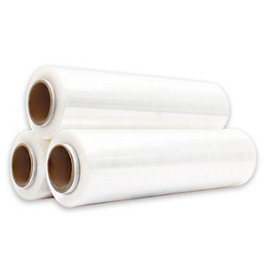 Vendita calda OEM personalizzato Jumbo Roll Packaging morbido Film Stretch LLDPE lucido prezzo competitivo di plastica strizzacervelli autoadesiva - Product Image 2