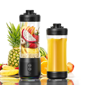 Licuadora Portátil de 600 ml, Recargable Tipo-C, Licuadora Eléctrica de Alta Velocidad para Cocina, Hielo, Jugo, Auto, Hotel, Camping - Product Image 1