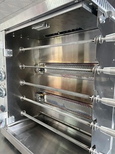 Four à rôtisserie automatique portable, machine à barbecue à gaz rotative pour viande, kebab, <span class=keywords><strong>cochon</strong></span>, canard, poulet, poisson, maïs, fruits, <span class=keywords><strong>lait</strong></span> - Product Image 4