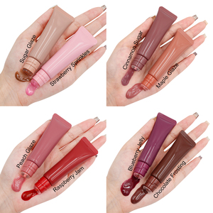 Baume <span class=keywords><strong>à</strong></span> <span class=keywords><strong>lèvres</strong></span> hydratant personnalisé, soin des <span class=keywords><strong>lèvres</strong></span> en gel, huile <span class=keywords><strong>à</strong></span> <span class=keywords><strong>lèvres</strong></span> vegan longue durée, tube de <span class=keywords><strong>rouge</strong></span> <span class=keywords><strong>à</strong></span> <span class=keywords><strong>lèvres</strong></span> coloré aux polypeptides - Product Image 4