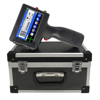 Imprimante jet d'encre industrielle portable à encre solvant pour marquage OEM sur métal, date, lot, code QR, codes-barres dans l'industrie manufacturière