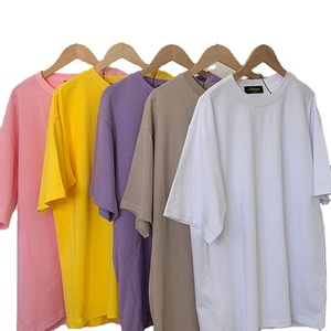 Hoge Kwaliteit Speciale Aanbieding Groothandel 280gsm Blank Plain Katoen Vrouwen T-<span class=keywords><strong>shirts</strong></span> Custom T-shirt - Product Image 1
