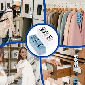 Coat Check Tickets Bulk Paper Coat Room Tags Numbers Coat Check Tags Claim Ticket - Product Image 6