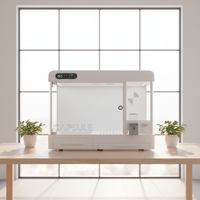 Cage pour animaux de compagnie moderne et luxueuse multifonctionnelle pour grands chats avec ABS durable et verre trempé, motif solide, chaleur, utilisation toute l'année