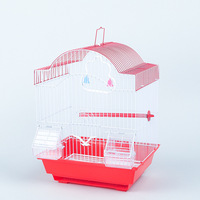 Cage à oiseaux canaris rose, simple, portable, petite, au design tendance, à vendre