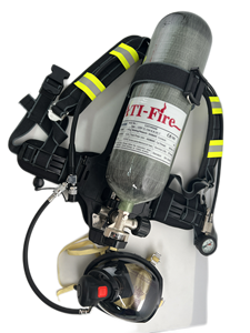 Segurança equipamento de combate a incêndios auto contido respiração aparelho máscara facial completo bombeiro SCBA fogo resgate 6.8L cilindro CE