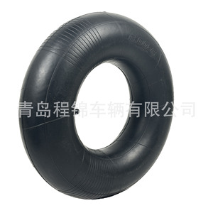 Cámara de aire 6.00-6 para cortacésped, pieza de repuesto de caucho negro - Product Image 1
