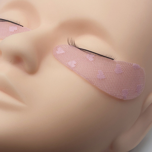 Patchs oculaires <span class=keywords><strong>super</strong></span> adhésifs personnalisés en hydrogel mousse, coussinets de gel réutilisables roses <span class=keywords><strong>anti</strong></span>-rides pour extensions de cils - Product Image 2
