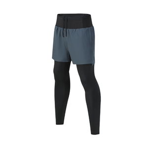 Otoño hombres maratón pista y campo pantalones de entrenamiento de secado rápido deportes correr Fitness Yoga medias - Product Image 6