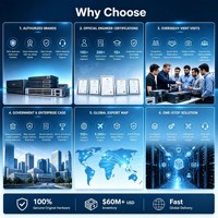 Pabrik Grosir ProLiant DL325 Gen12 AMD EPYC 9005 6TB 5200MT DDR5 EDSFF NVMe Gen5 Edge Computing 1U Rack Server