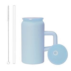 Nouveau Gobelet Isotherme de 16 oz avec Poignée, Double Paroi en Acier Inoxydable, Pack Mixte 5 Couleurs, Vente en Gros - Product Image 4