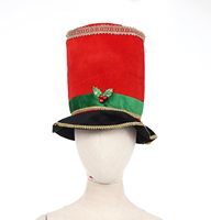Sombrero de Copa Festivo con Decoraciones Extraíbles, Gorro de Playa 100% Plástico, para Invierno y Múltiples Ocasiones