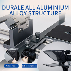 FEELWORLD TP16 Téléprompteur pliable de 16 pouces prend en charge jusqu'à 16 "Téléprompteur vertical horizontal pour photographie sur tablette - Product Image 3