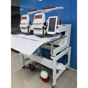 Ropa de cama de cuero Textil Ropa típica Alfombra Cinta Taping 2 3 Seis 4 Cabezas Cap Máquina de bordado plano con accesorio de lentejuelas - Product Image 5