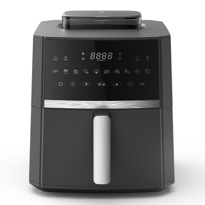 Nuova Cina 2025 nuovo 3.5L + 6.5L doppio <span class=keywords><strong>10</strong></span> <span class=keywords><strong>litri</strong></span> cestino Smart Freidora De Aire Hot 10L 11L 12L digitale doppia <span class=keywords><strong>friggitrice</strong></span> ad aria - Product Image 4