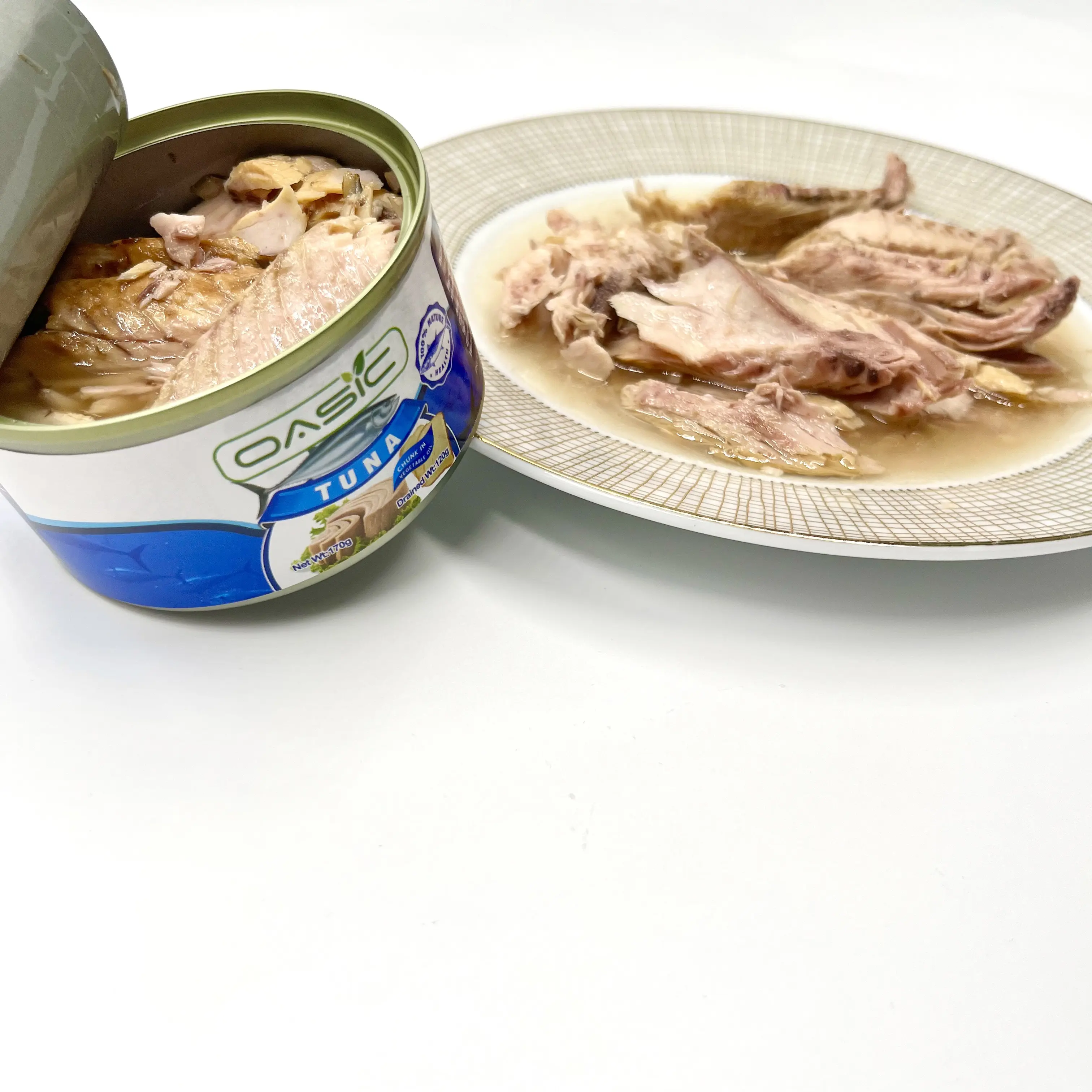 Canned Food Canne Fish Factory Canned Tuna In Oil/ In Brine