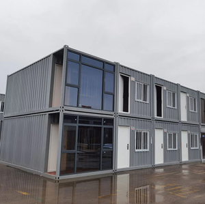 Casa Prefabricada Moderna de Dos Pisos con Estructura de Acero, Contenedor Modular de Ensamblaje Rápido, con Color y Tamaño Personalizados - Product Image 4