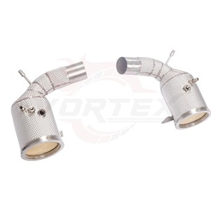 ท่อลงสแตนเลส Vortex สำหรับ Porsche 911 992 3.0T ปี 2019-2021 พร้อมแผ่นกันความร้อน สำหรับการจัดการความร้อนของท่อไอเสีย - Product Image 4