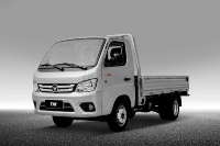 Prix d'usine Foton TM1 Euro 2 Conduite à gauche Mini 4x2 Camions légers à plateau plat de 2,5 tonnes à essence à vendre
