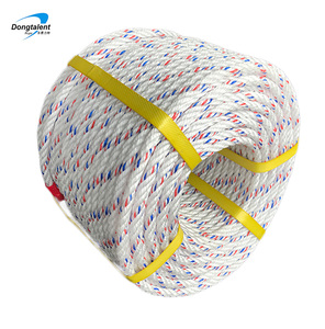 Cuerda Trenzada de Polipropileno de Alta Densidad, 100% Material Virgen, Cuerda de PE de 3 Hilos, Resistente a los Rayos UV, para Agricultura, Embalaje y Pesca - Product Image 2