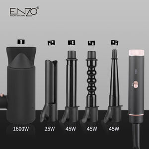 ENZO-Secador de pelo eléctrico multifuncional, Alisador, rizador, <span class=keywords><strong>5</strong></span> <span class=keywords><strong>en</strong></span> <span class=keywords><strong>1</strong></span>, nuevo conjunto para el cuidado del cabello, equipo de belleza para uso doméstico - Product Image 3