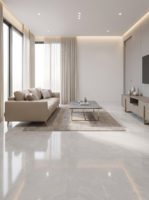 Carreaux de sol antidérapants aspect marbre blanc-gris, polis, simples, taille 750x1500mm, épaisseur 10mm, adaptés aux sols et aux murs, antibactériens