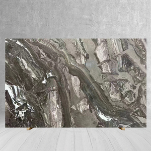 แผ่นหินหินอ่อนสีน้ำตาลเวนิสธรรมชาติหรูหราสำหรับเคาน์เตอร์ห้องครัวกระเบื้องปูพื้นห้องน้ำอ่างล้างจาน - Product Image 1